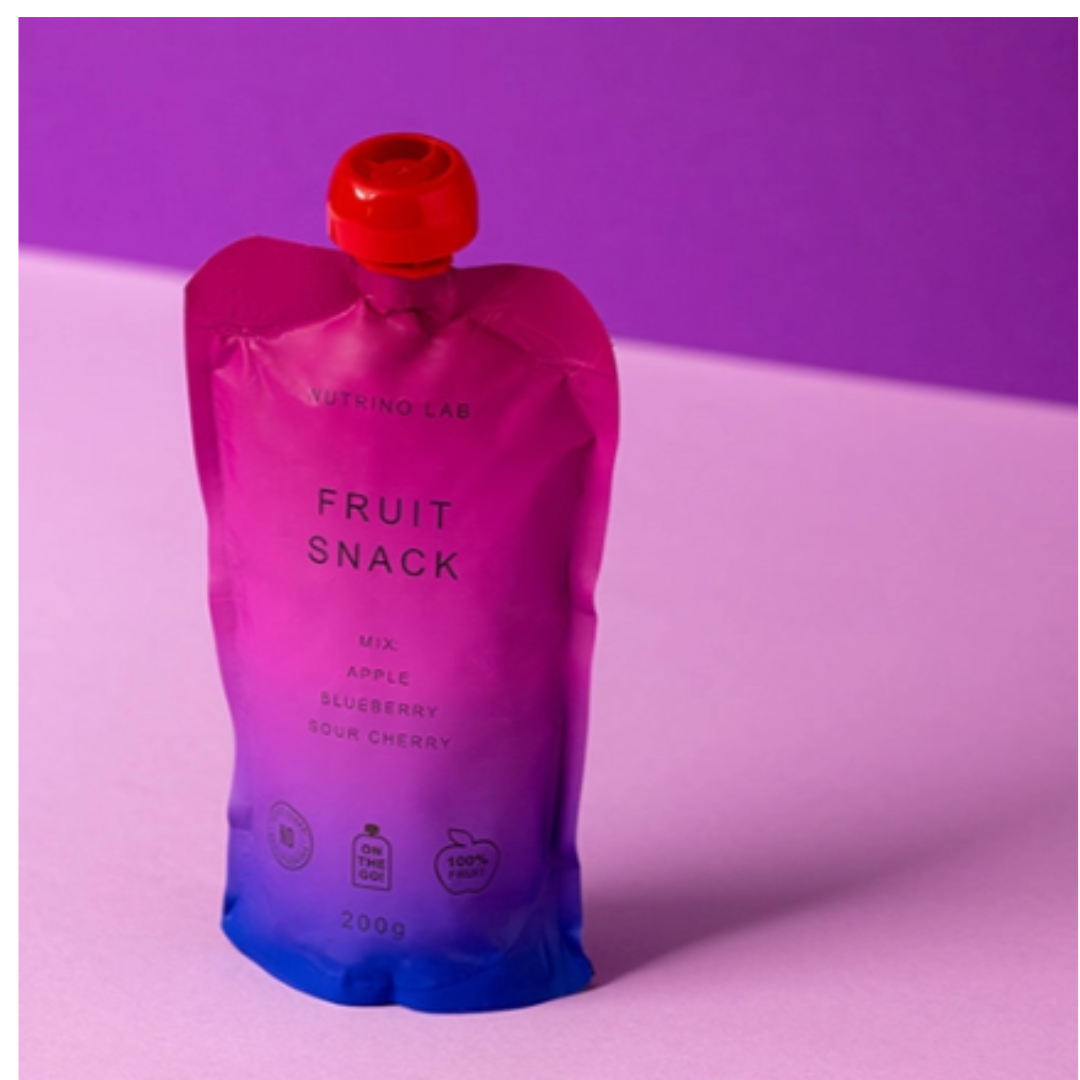 Fruit snack Apple, Blueberry and Sour Cherry Pack of 2 ( 200g x2)