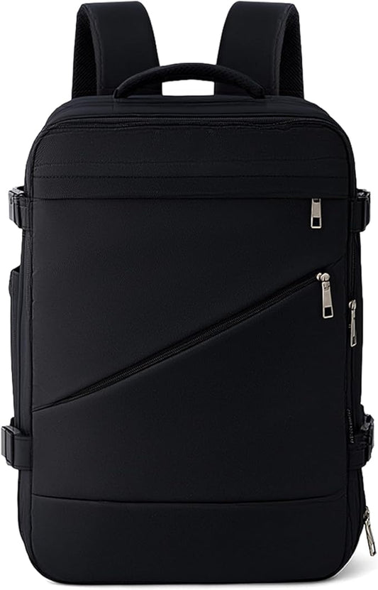 Ryanair Cabin Bags 40x30x20. Carry-Ons, Cabin Backpack, Underseat Cabin Bag 24L with Separate Laptop Compartment and USB Charging Hole. Patented.